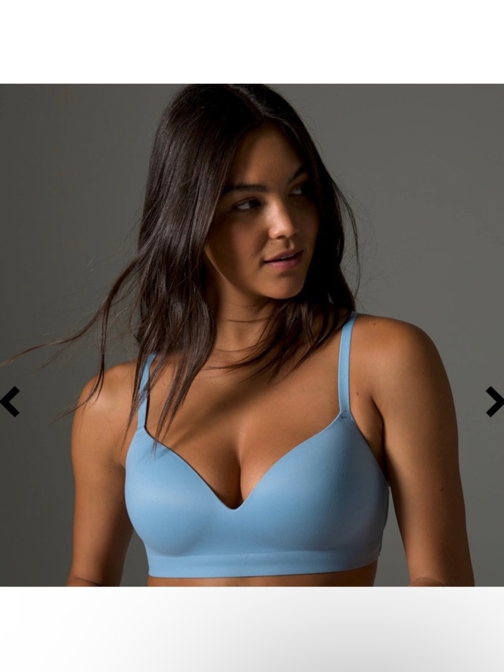 Soma Enbliss Wireless Padded Bra in Glacier Lake Blue 40C